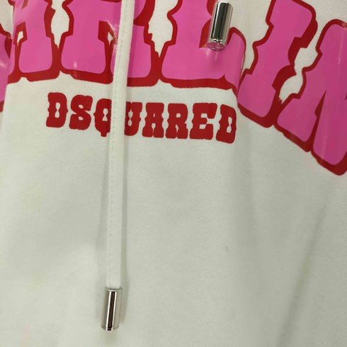 ディースクエアード DSQUARED2 23AW Sweatshirt With Logo プリント プルオーバー パーカー レディース import:XS